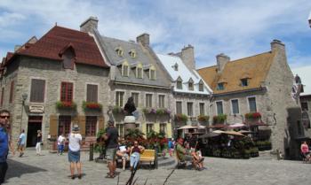 Place-Royale, in the Lower Town, was the site of Champlain’s habitation and garden.